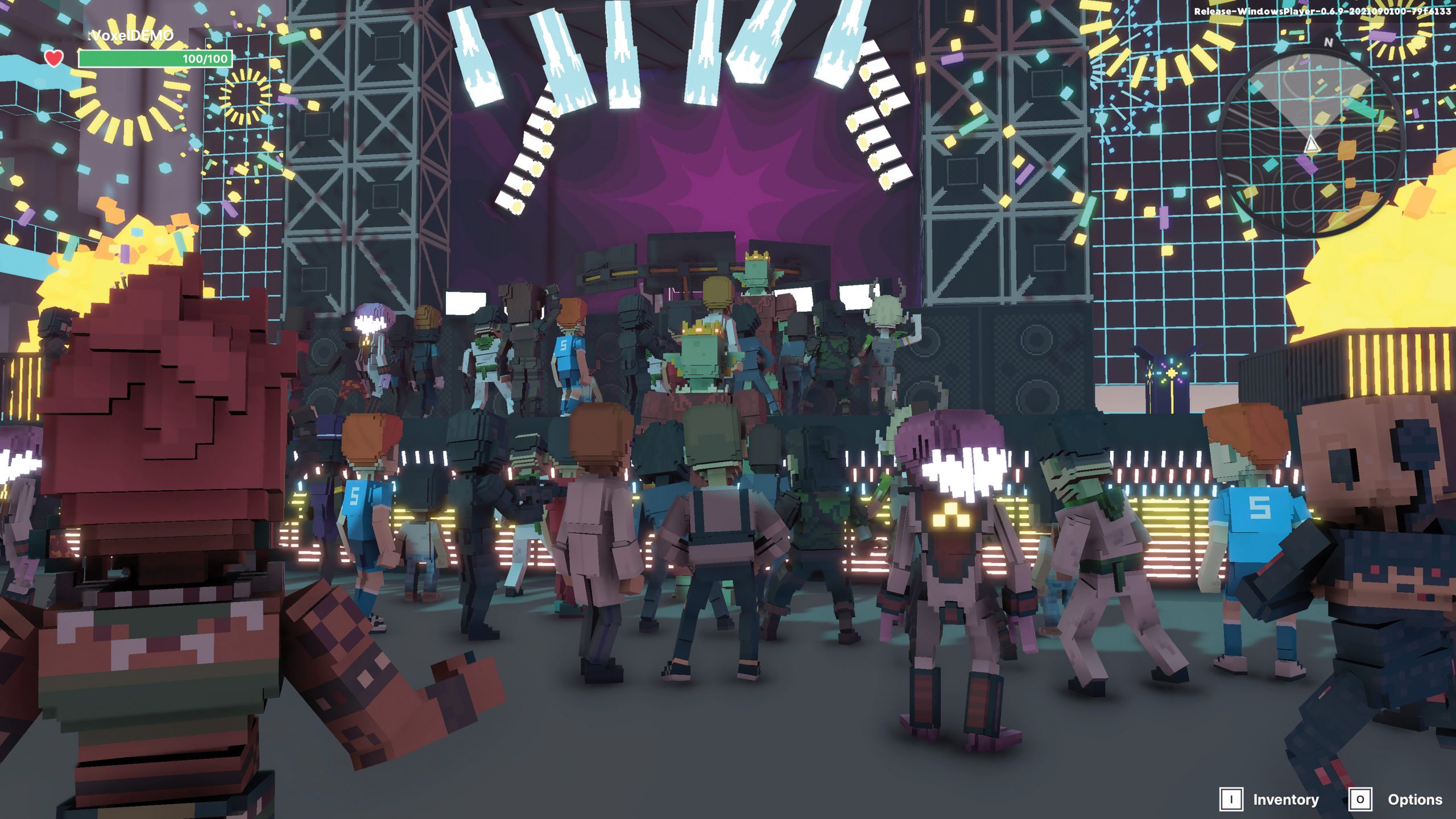 - Crypto and Coin Voxel avatars dancing in the Sandbox