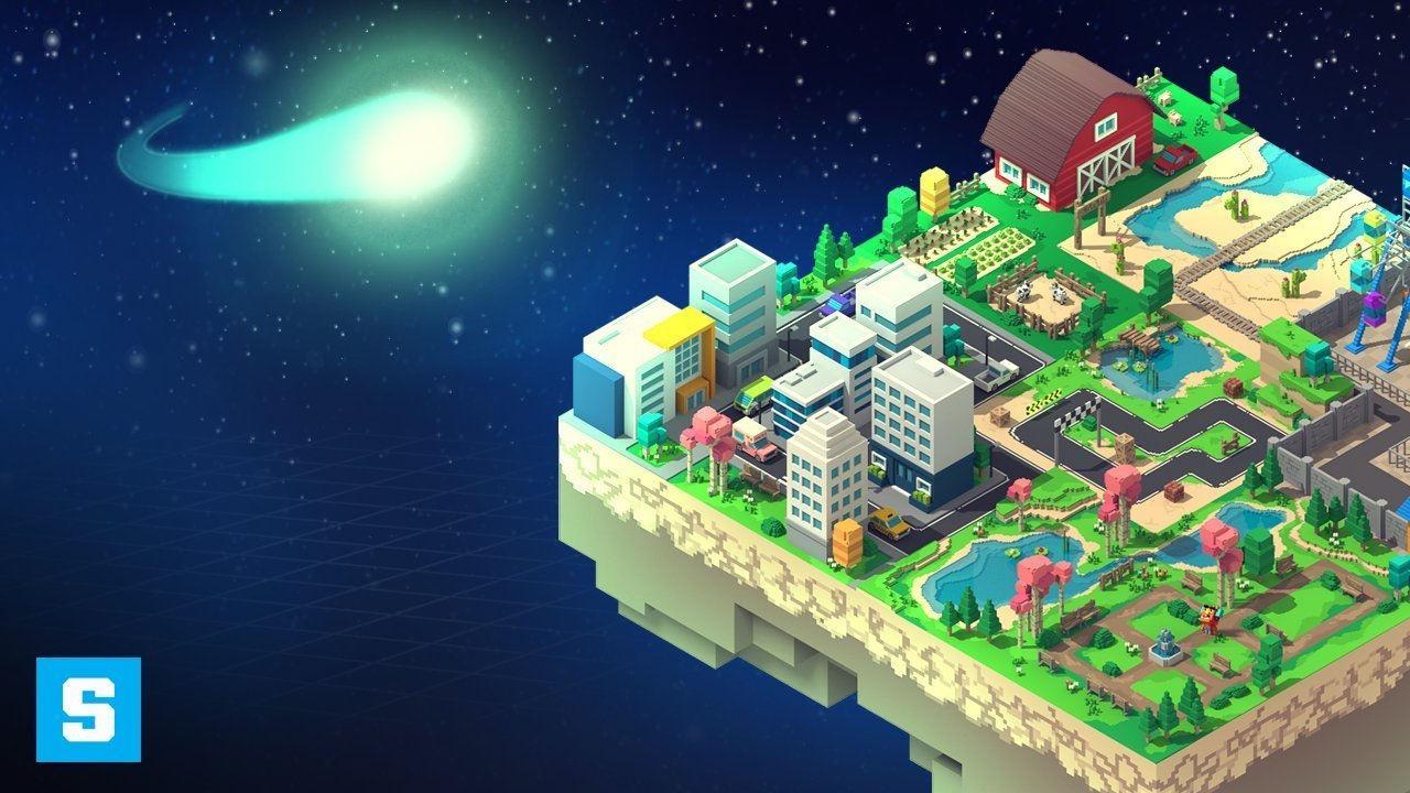 - Crypto and Coin Promo Image for The Sandbox Metaverse Land