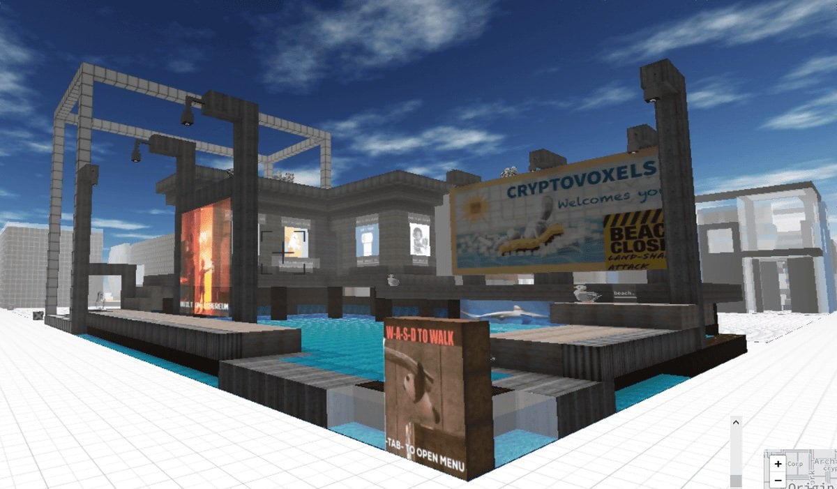 дизайн-3.jpg - Crypto and Coin CryptoVoxels metaverse Google Play Store app screenshot