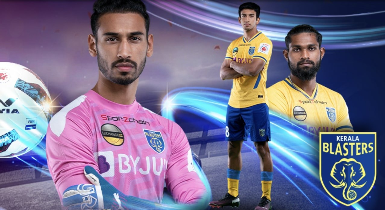 - Crypto and Coin Hero Indian Super League Kerala Blasters players