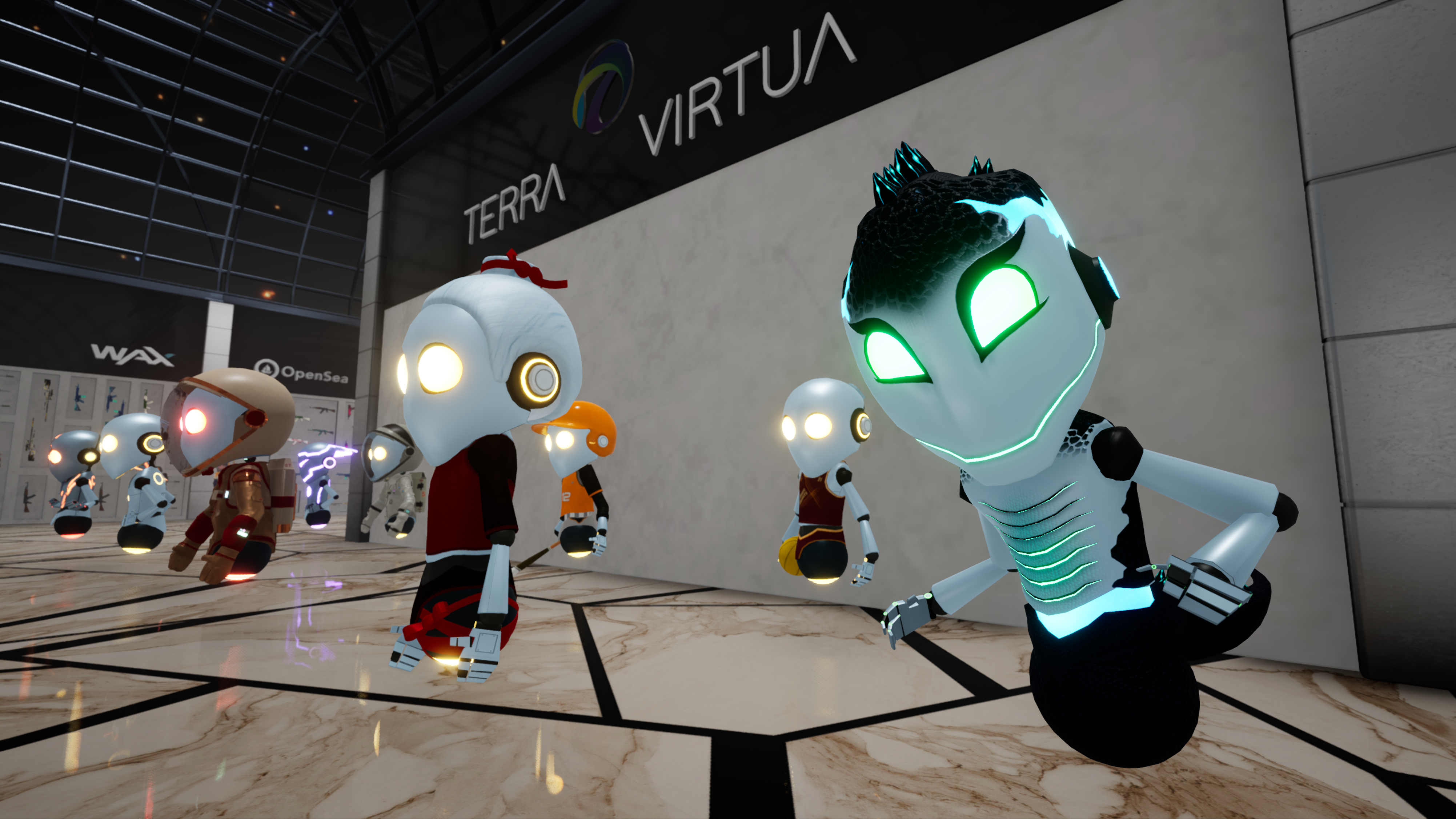 - Crypto and Coin VFLECT avatars.