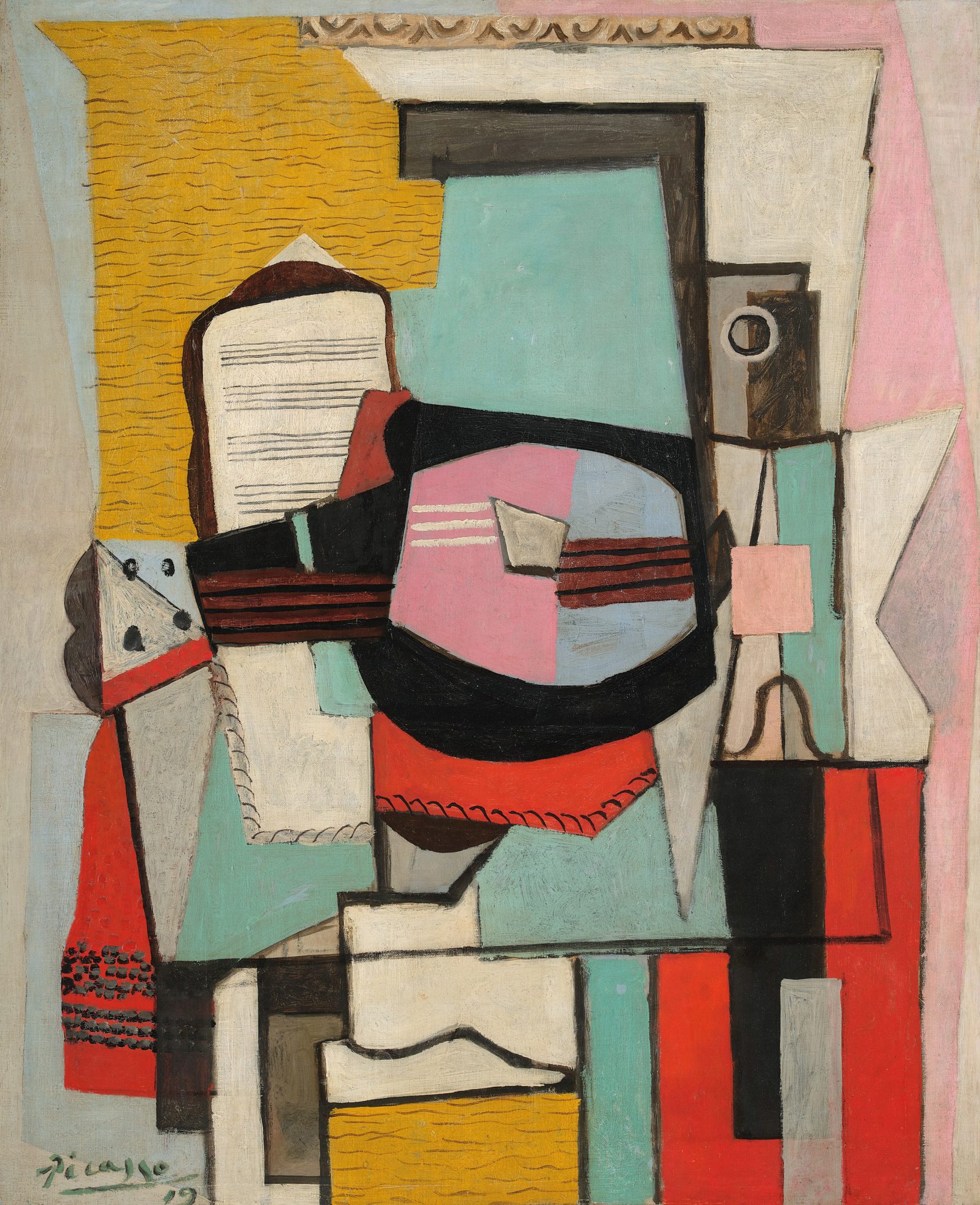 UAE's Crypto Landscape Surges with Billion in Transactions - Crypto and Coin Pablo Picasson artwork Guitare sur une table MoMA NFT