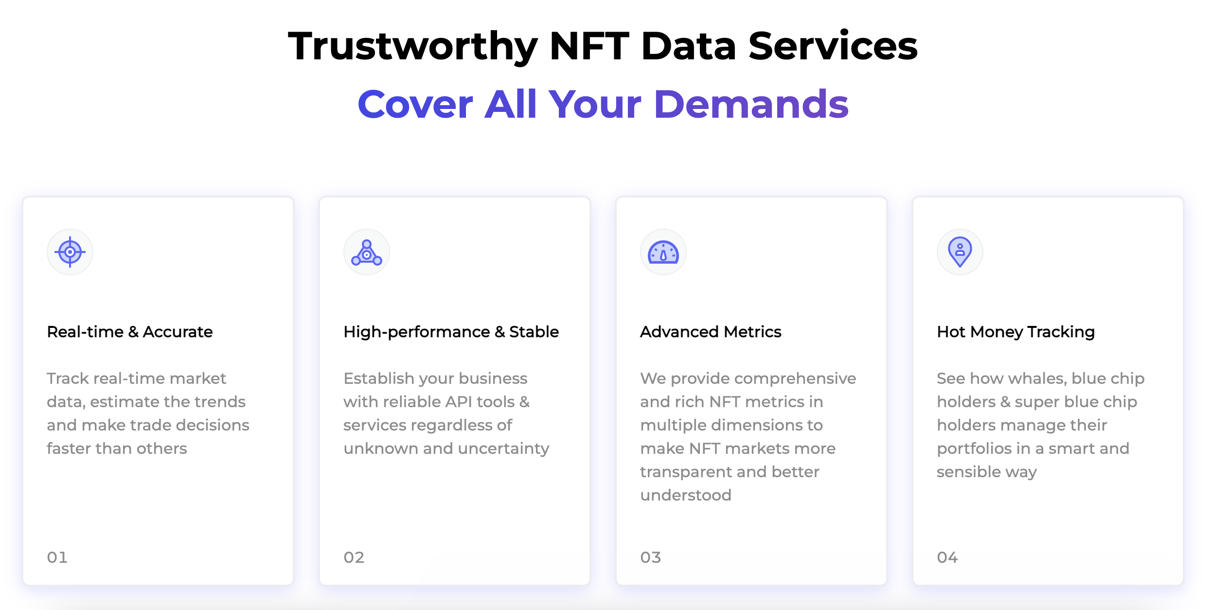 Nationwide Investigation Unveils Alleged Fraudulent Investment Scheme Linked to HPZ Token App - Crypto and Coin screenshot of the top features offered by the NFTGo Developers API