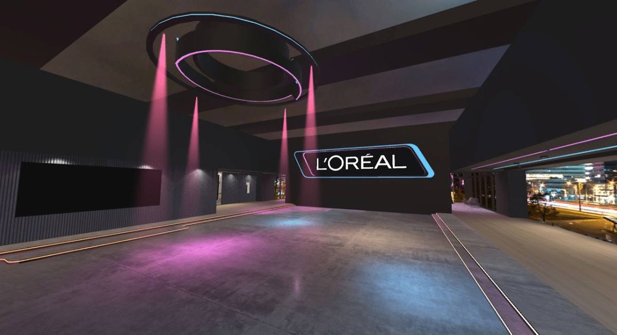 - Crypto and Coin image from the L'Oréal Brandstorm competition location in the metaverse