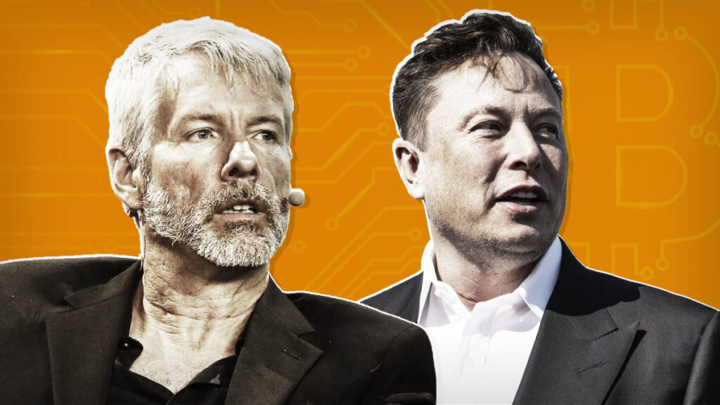 For Bitcoin Believers Musk and Saylor, a Reckoning Looms