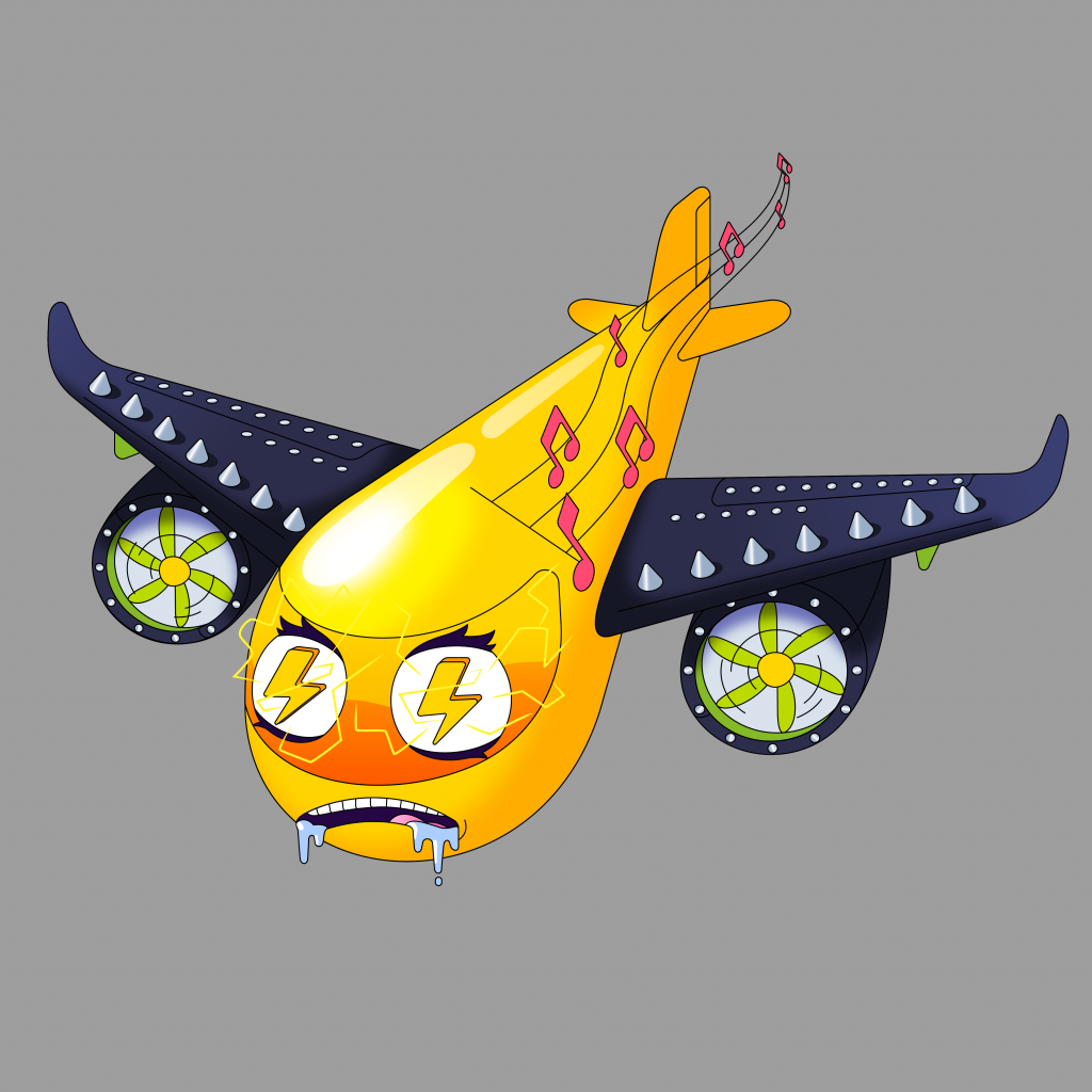 04-Arturs-Garais-1024x1024.png - Crypto and Coin PLANIES NFT YELLOW ANGRY FACE BLACK WINGS