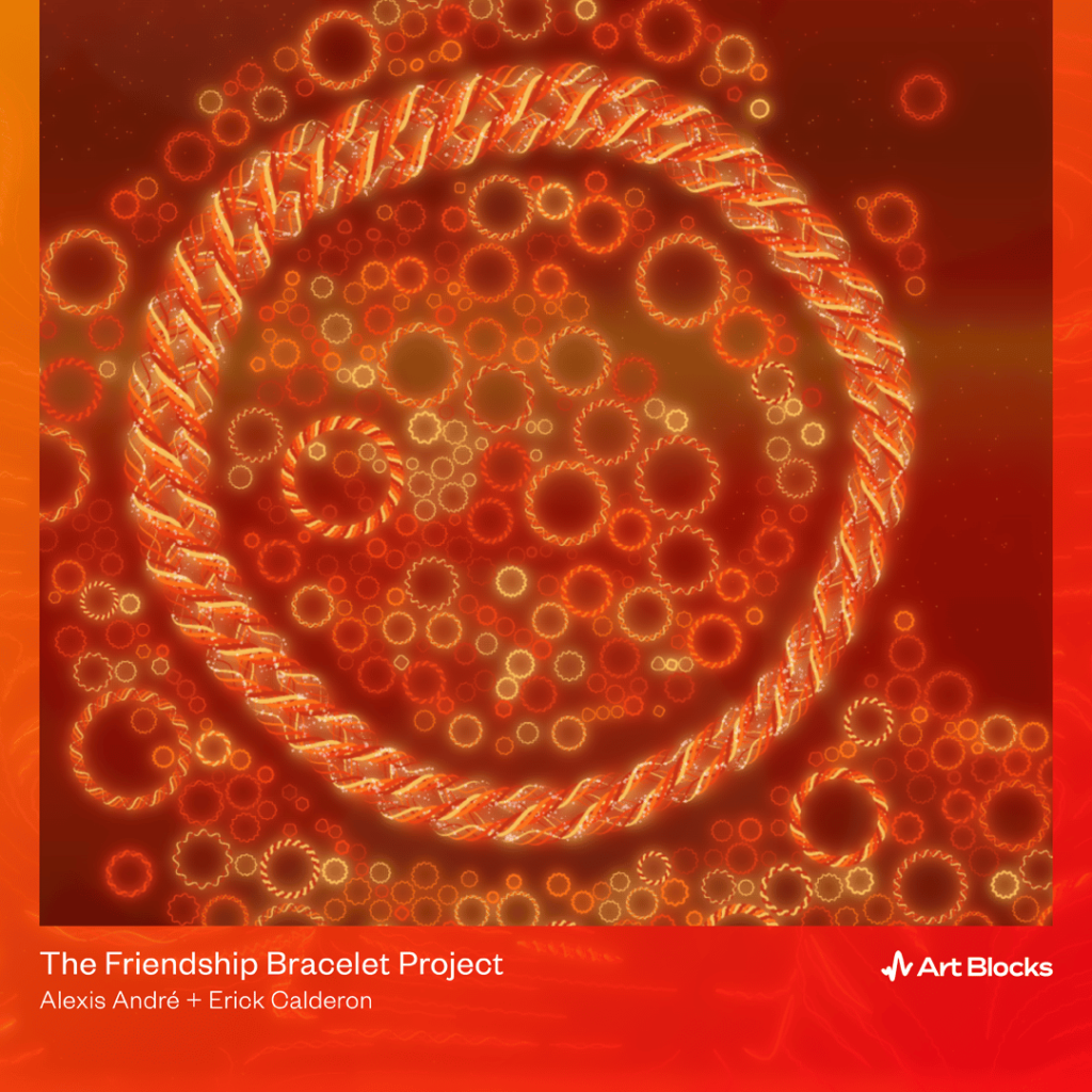 Friendship Bracelets NFT from Erick Calderon