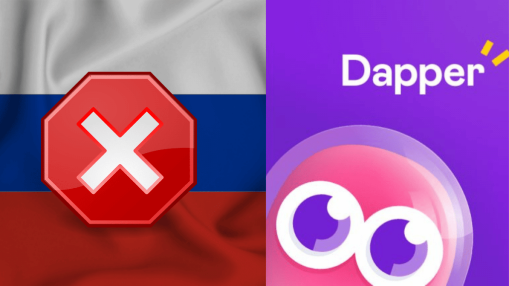 Untitled-design.png - Crypto and Coin Dapper Labs Logo With Flag of Russia